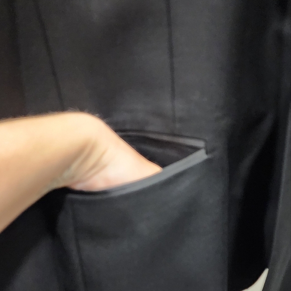 Black Jacket With Matching Red Bow Tie - Picture 3 of 14